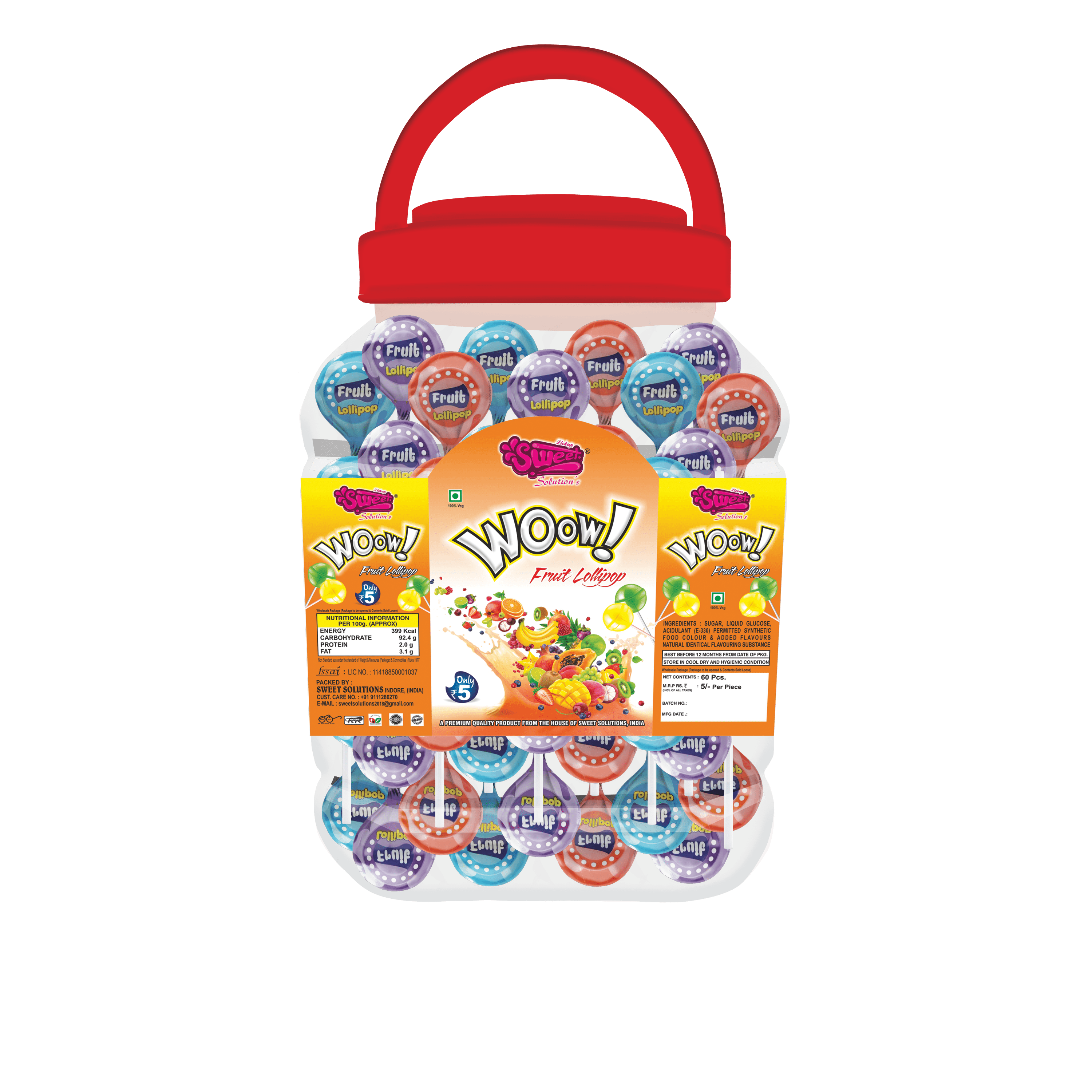 WOW Lollipop Jar Pack