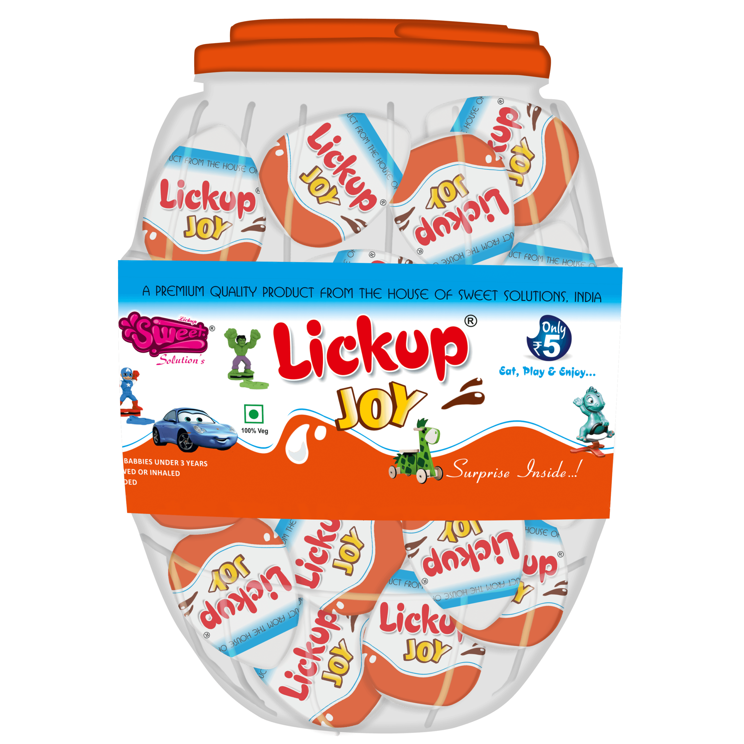 Lickup Joy Jar