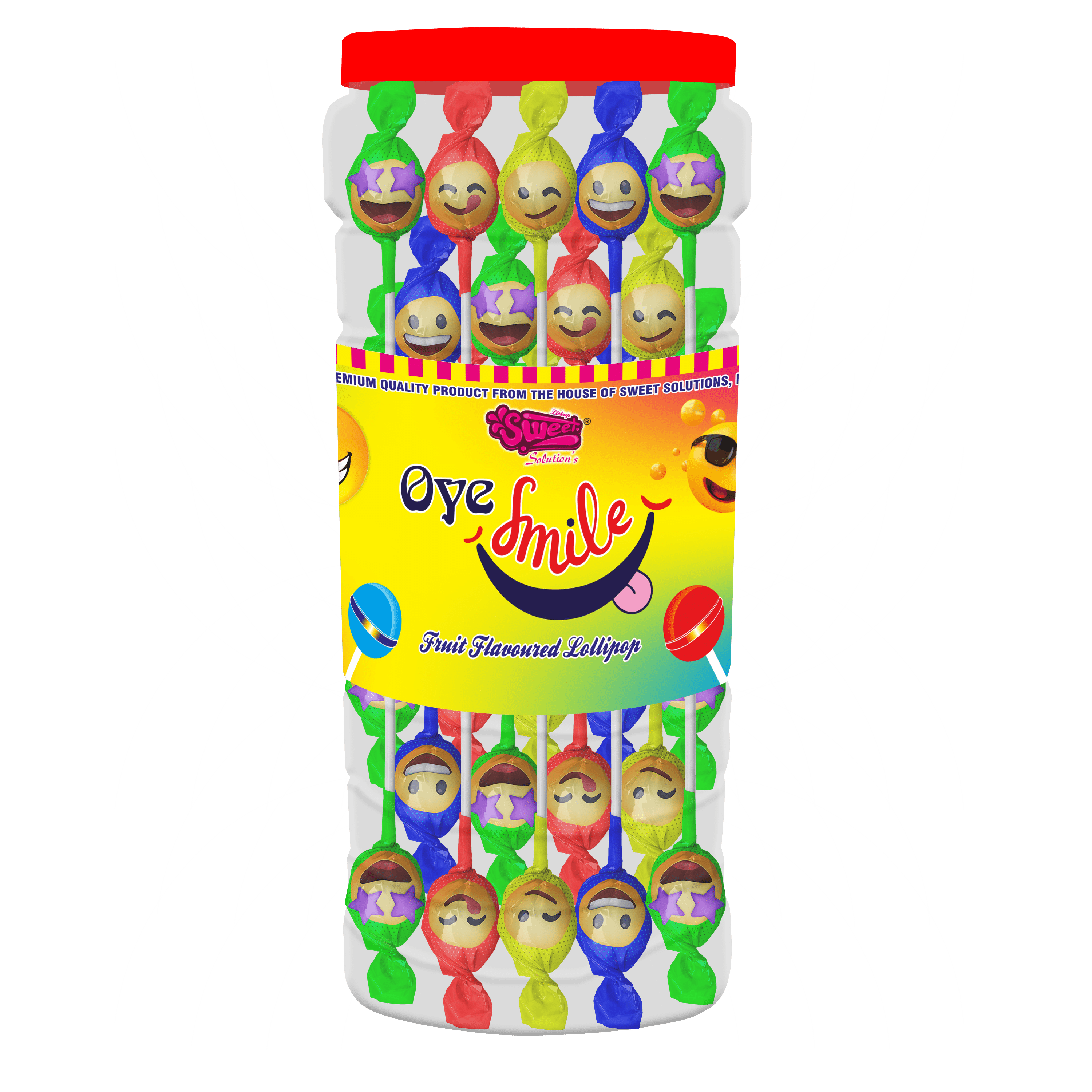 Oye Smily Lollipop Jar